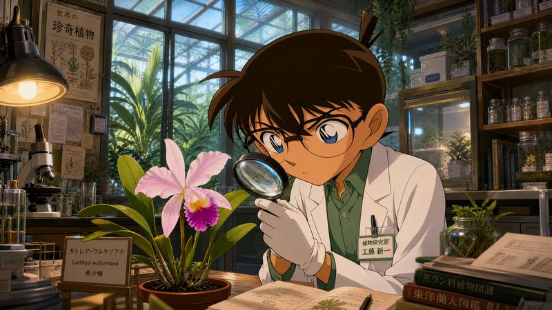 猎奇植物视频-珍稀兰花观察记录